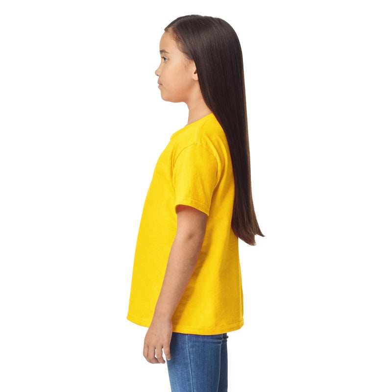 Gildan Youth DryBlend T-Shirt, Style G8000B, 2-Pack, Daisy, Large - Image 4